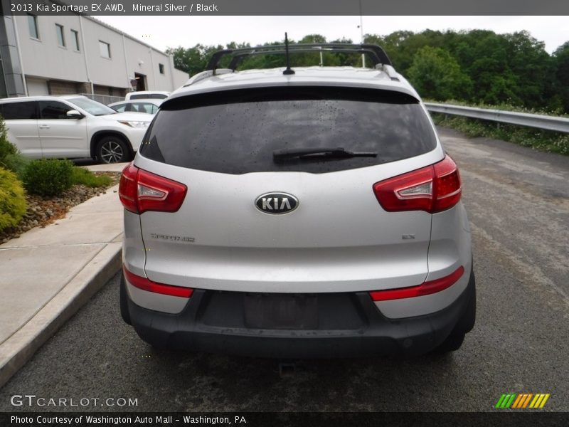 Mineral Silver / Black 2013 Kia Sportage EX AWD