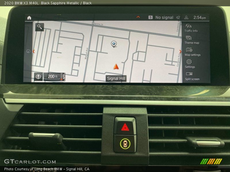 Black Sapphire Metallic / Black 2020 BMW X3 M40i