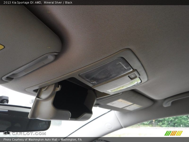 Mineral Silver / Black 2013 Kia Sportage EX AWD