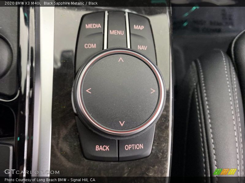Black Sapphire Metallic / Black 2020 BMW X3 M40i