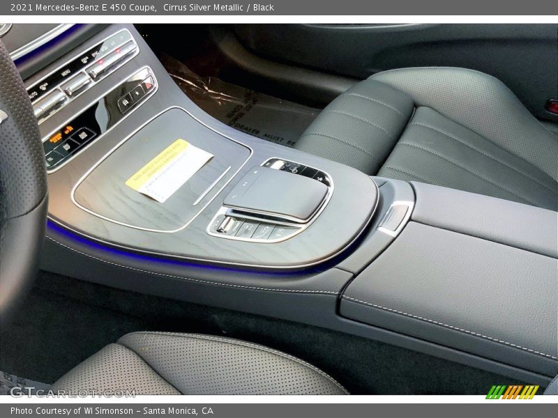 Cirrus Silver Metallic / Black 2021 Mercedes-Benz E 450 Coupe