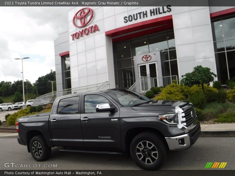 Magnetic Gray Metallic / Graphite 2021 Toyota Tundra Limited CrewMax 4x4
