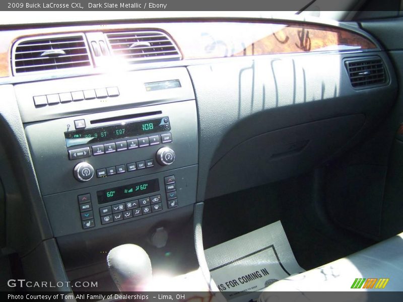 Dark Slate Metallic / Ebony 2009 Buick LaCrosse CXL
