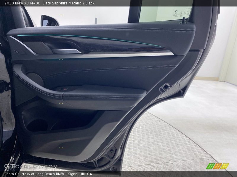 Black Sapphire Metallic / Black 2020 BMW X3 M40i