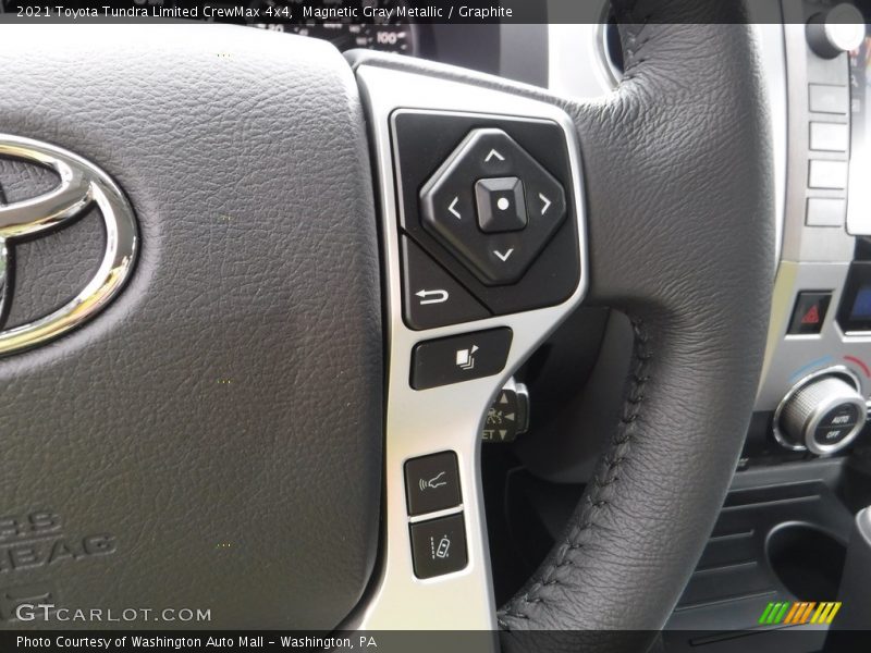Magnetic Gray Metallic / Graphite 2021 Toyota Tundra Limited CrewMax 4x4