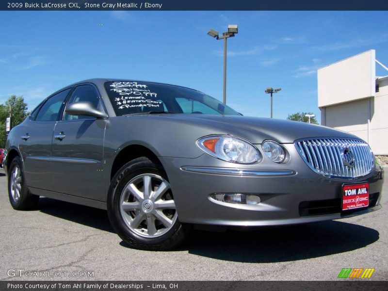 Stone Gray Metallic / Ebony 2009 Buick LaCrosse CXL