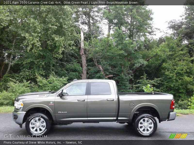  2021 2500 Laramie Crew Cab 4x4 Olive Green Pearl
