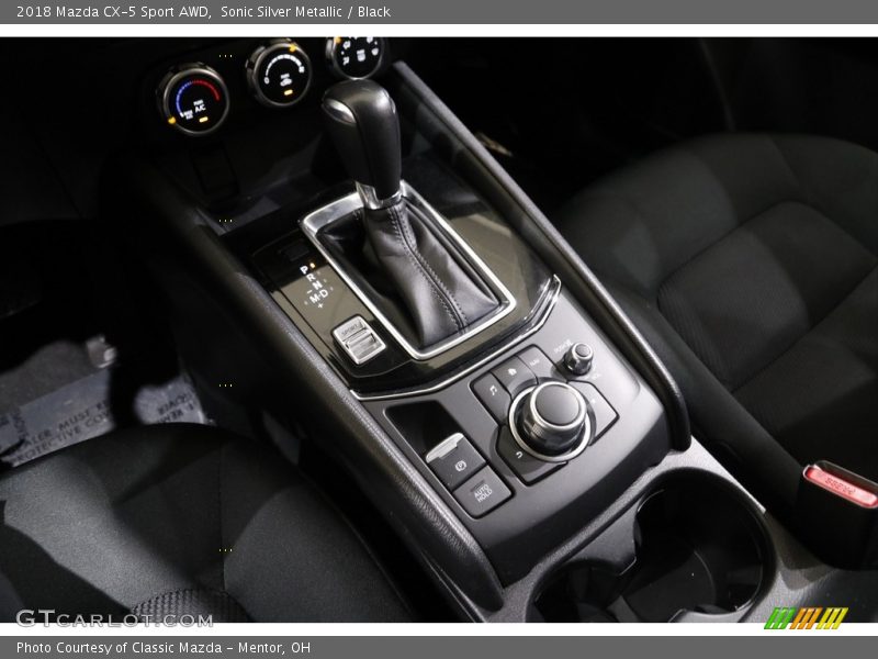 Sonic Silver Metallic / Black 2018 Mazda CX-5 Sport AWD