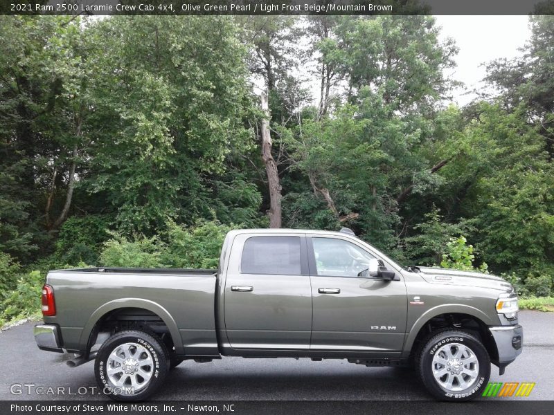  2021 2500 Laramie Crew Cab 4x4 Olive Green Pearl