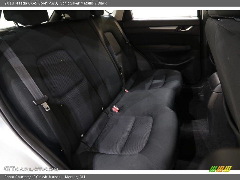 Sonic Silver Metallic / Black 2018 Mazda CX-5 Sport AWD