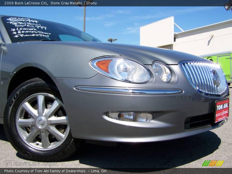 Stone Gray Metallic / Ebony 2009 Buick LaCrosse CXL