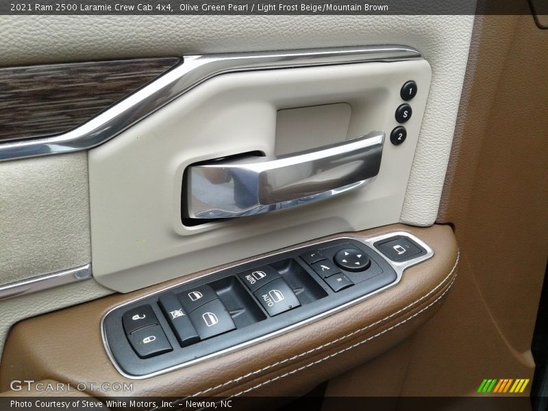 Door Panel of 2021 2500 Laramie Crew Cab 4x4