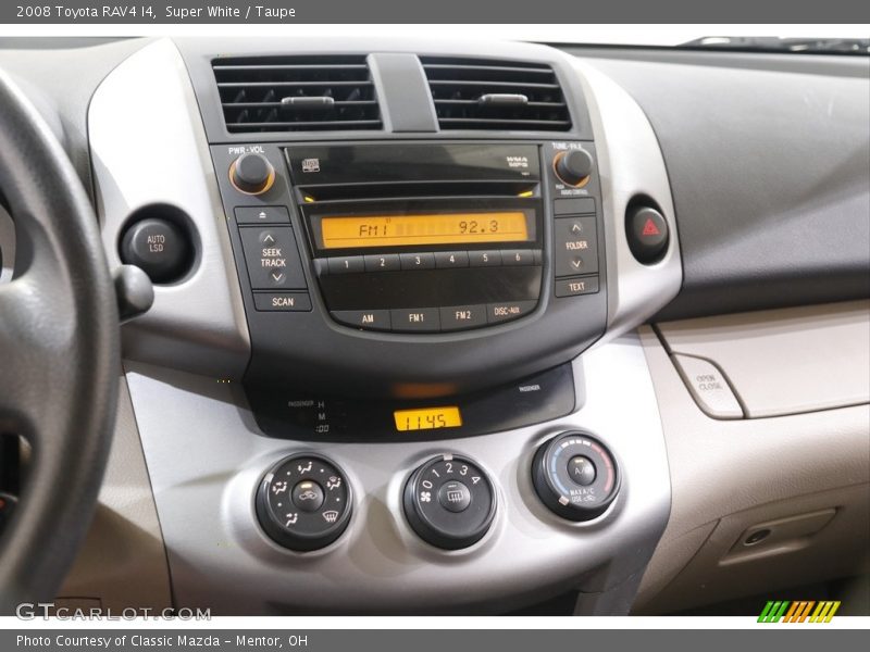 Super White / Taupe 2008 Toyota RAV4 I4