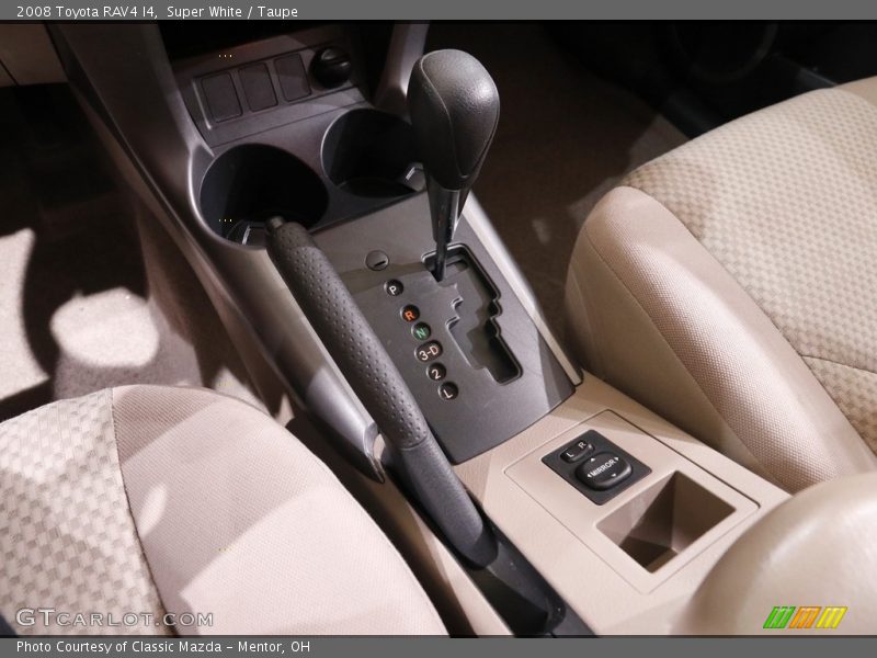 Super White / Taupe 2008 Toyota RAV4 I4
