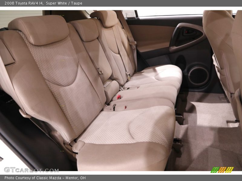 Super White / Taupe 2008 Toyota RAV4 I4