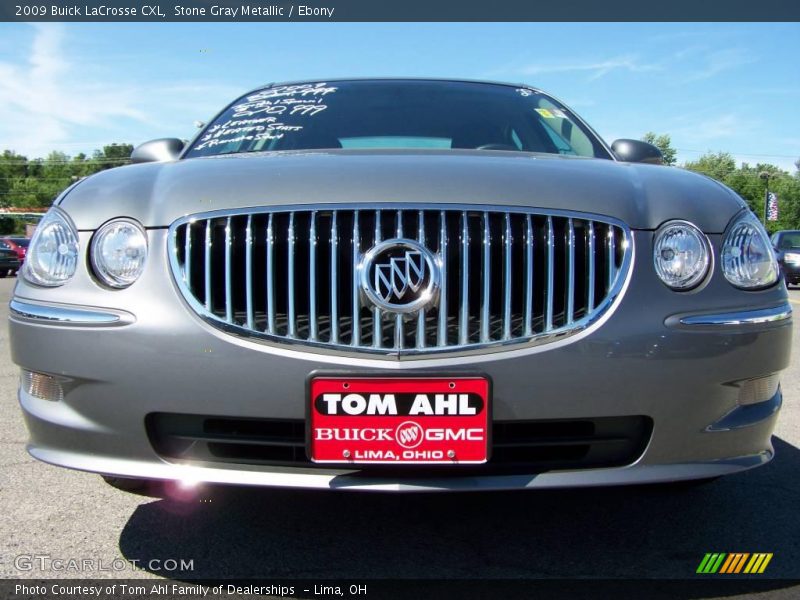 Stone Gray Metallic / Ebony 2009 Buick LaCrosse CXL