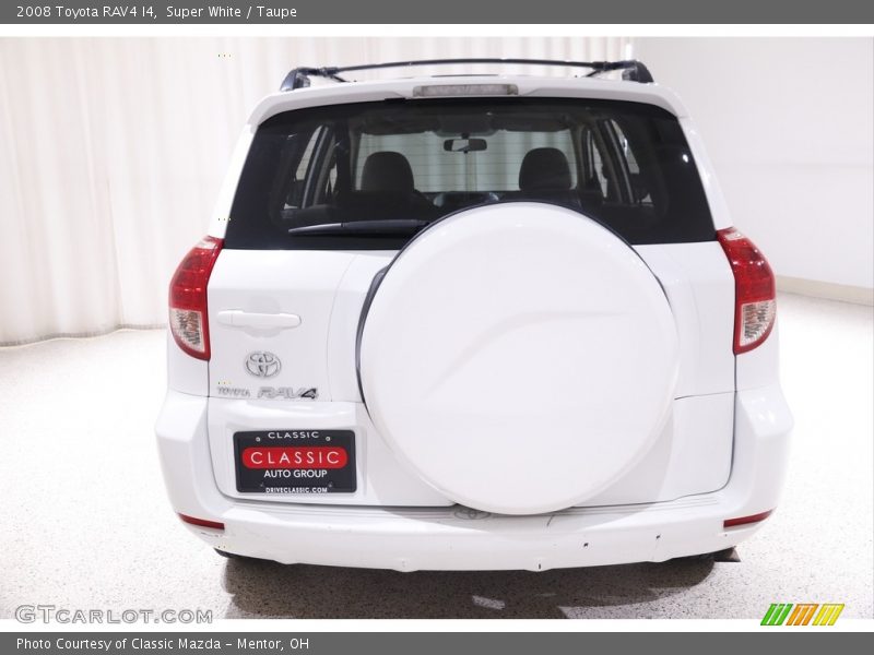 Super White / Taupe 2008 Toyota RAV4 I4