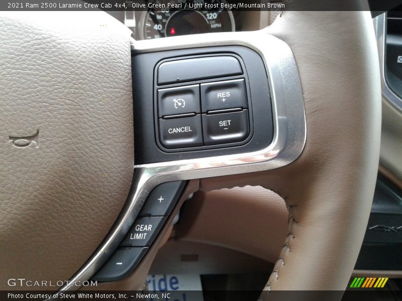  2021 2500 Laramie Crew Cab 4x4 Steering Wheel