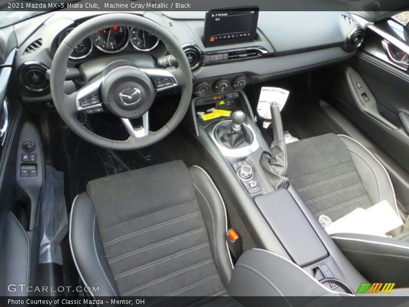  2021 MX-5 Miata Club Black Interior