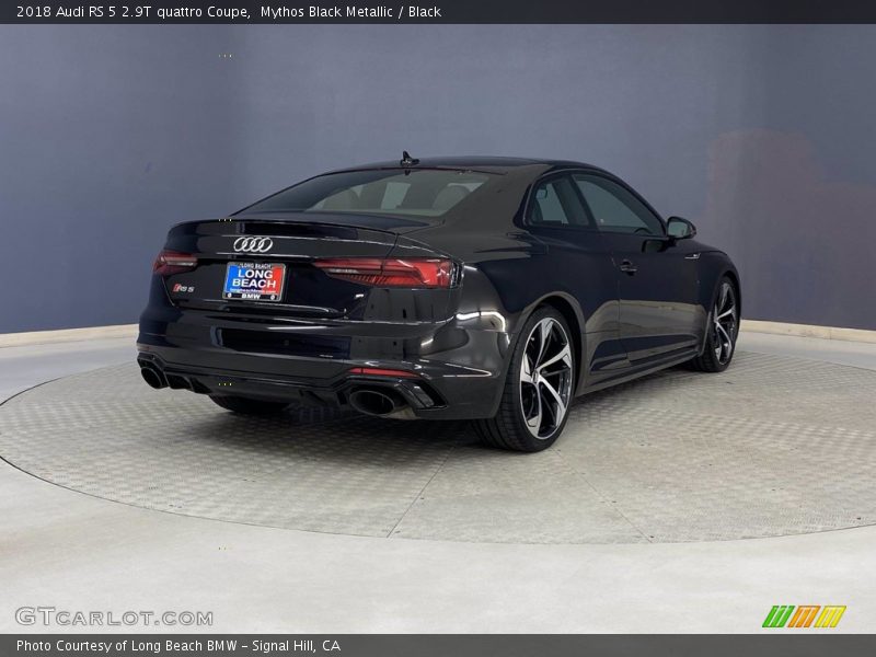 Mythos Black Metallic / Black 2018 Audi RS 5 2.9T quattro Coupe