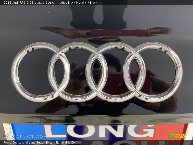 Mythos Black Metallic / Black 2018 Audi RS 5 2.9T quattro Coupe