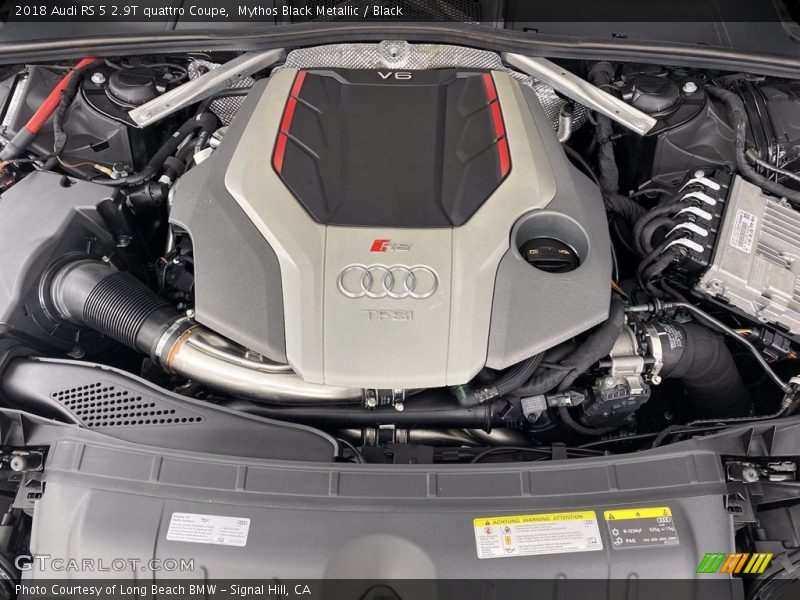  2018 RS 5 2.9T quattro Coupe Engine - 2.9 Liter Turbocharged TFSI DOHC 24-Valve VVT V6