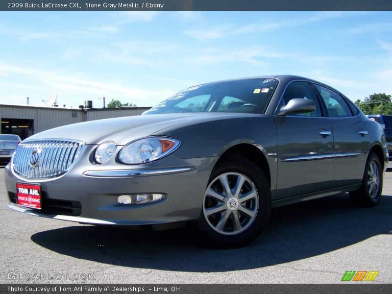 Stone Gray Metallic / Ebony 2009 Buick LaCrosse CXL
