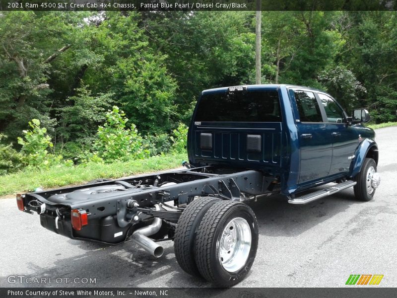 Patriot Blue Pearl / Diesel Gray/Black 2021 Ram 4500 SLT Crew Cab 4x4 Chassis
