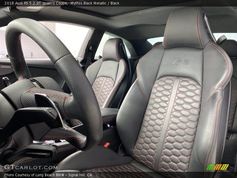 Front Seat of 2018 RS 5 2.9T quattro Coupe