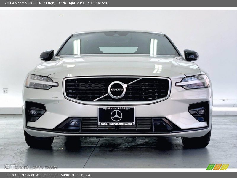 Birch Light Metallic / Charcoal 2019 Volvo S60 T5 R Design