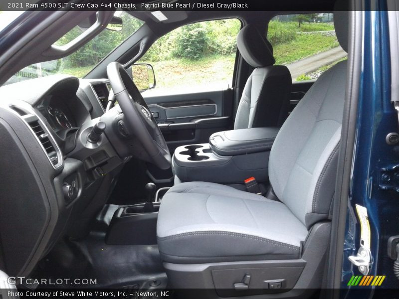 Patriot Blue Pearl / Diesel Gray/Black 2021 Ram 4500 SLT Crew Cab 4x4 Chassis