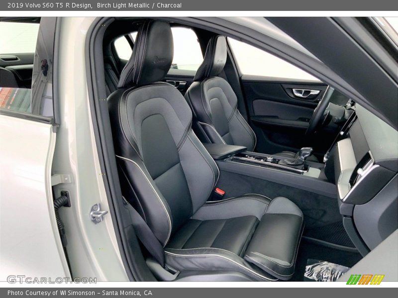  2019 S60 T5 R Design Charcoal Interior