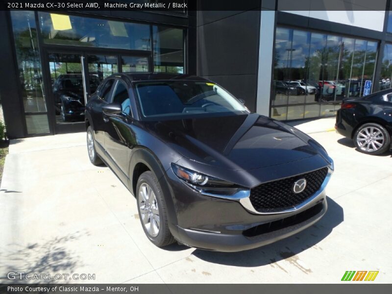 Machine Gray Metallic / Black 2021 Mazda CX-30 Select AWD