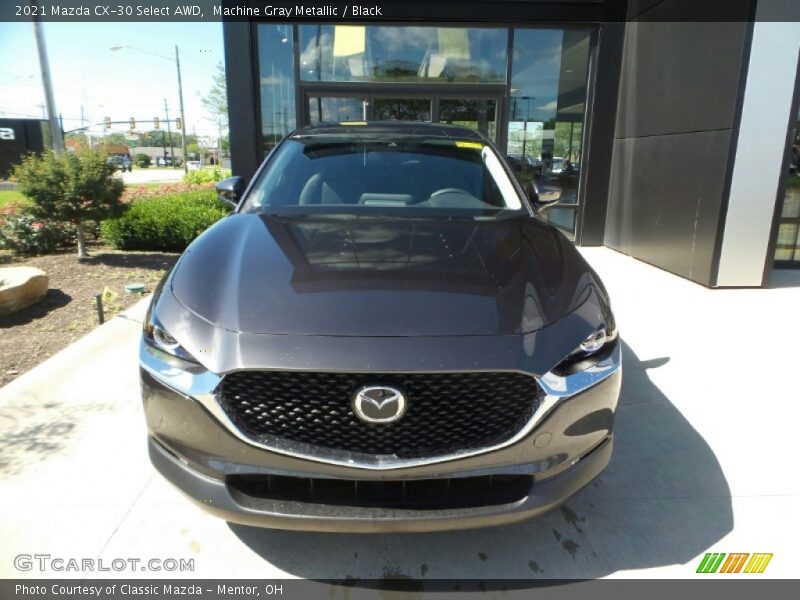 Machine Gray Metallic / Black 2021 Mazda CX-30 Select AWD