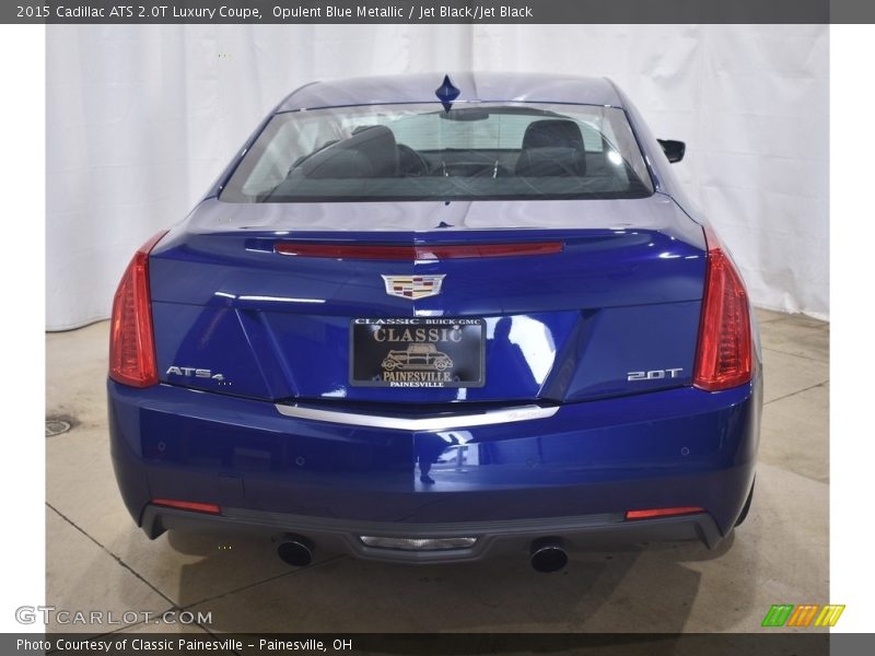 Opulent Blue Metallic / Jet Black/Jet Black 2015 Cadillac ATS 2.0T Luxury Coupe