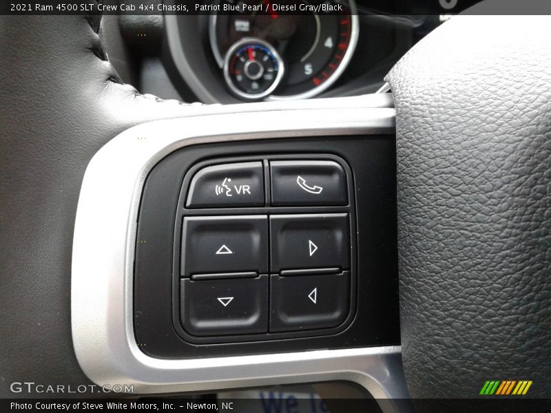 Patriot Blue Pearl / Diesel Gray/Black 2021 Ram 4500 SLT Crew Cab 4x4 Chassis