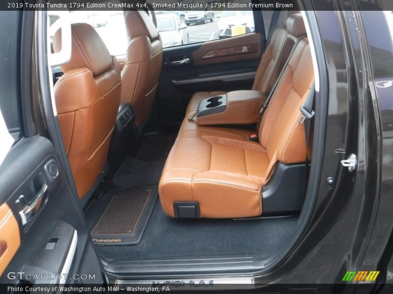 Rear Seat of 2019 Tundra 1794 Edition CrewMax 4x4