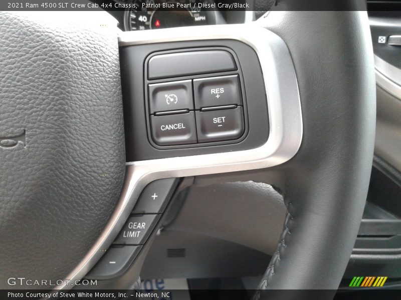 Patriot Blue Pearl / Diesel Gray/Black 2021 Ram 4500 SLT Crew Cab 4x4 Chassis