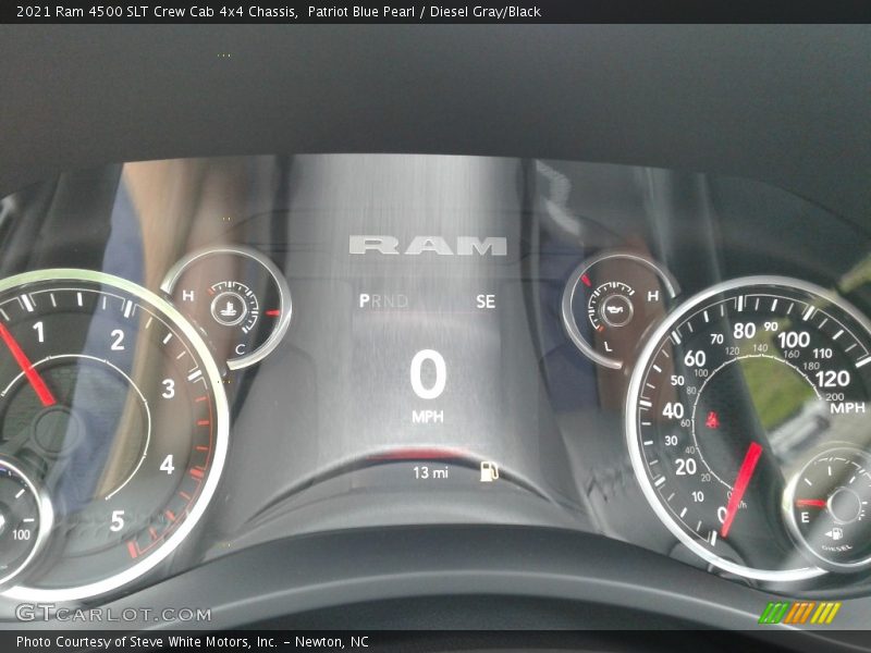 Patriot Blue Pearl / Diesel Gray/Black 2021 Ram 4500 SLT Crew Cab 4x4 Chassis