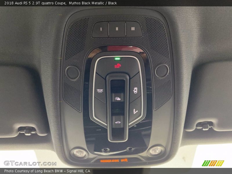 Controls of 2018 RS 5 2.9T quattro Coupe