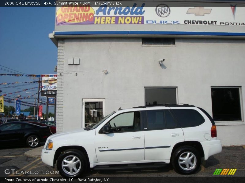 Summit White / Light Tan/Ebony Black 2006 GMC Envoy SLT 4x4