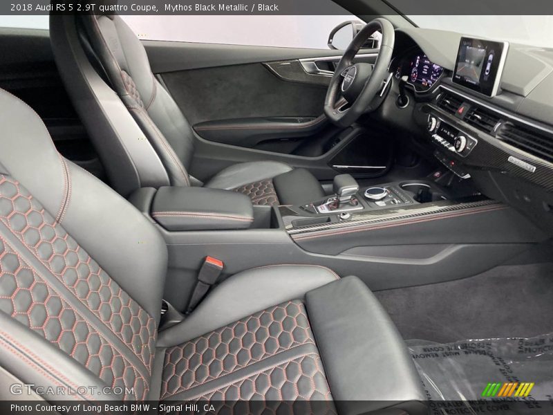 Front Seat of 2018 RS 5 2.9T quattro Coupe