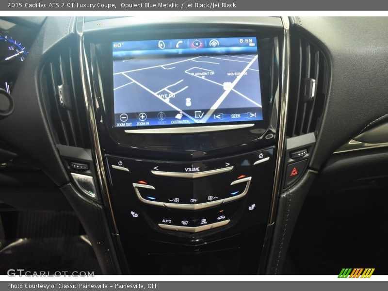 Opulent Blue Metallic / Jet Black/Jet Black 2015 Cadillac ATS 2.0T Luxury Coupe
