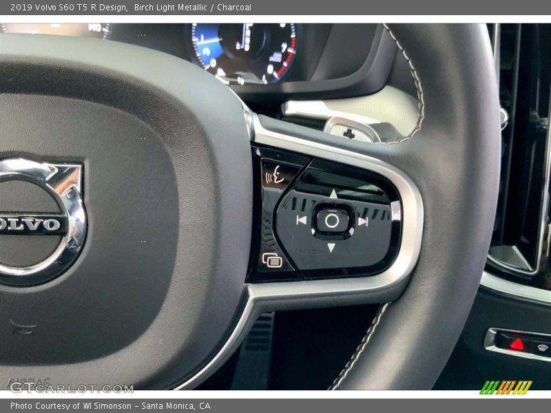  2019 S60 T5 R Design Steering Wheel