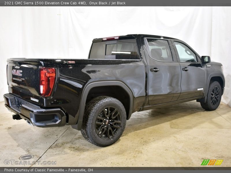 Onyx Black / Jet Black 2021 GMC Sierra 1500 Elevation Crew Cab 4WD