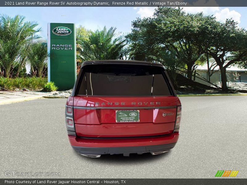Firenze Red Metallic / Vintage Tan/Ebony 2021 Land Rover Range Rover SV Autobiography Dynamic