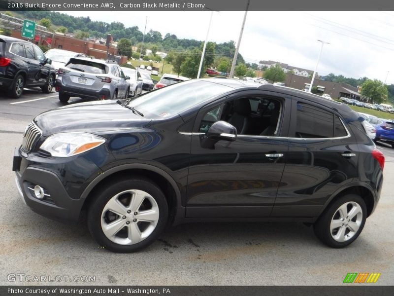 Carbon Black Metallic / Ebony 2016 Buick Encore Convenience AWD