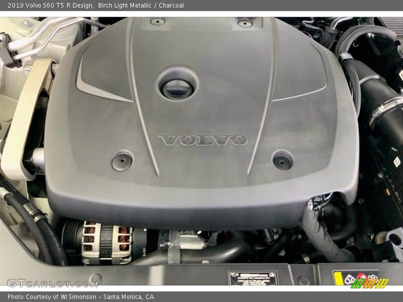  2019 S60 T5 R Design Engine - 2.0 Liter Turbocharged DOHC 16-Valve VVT 4 Cylinder