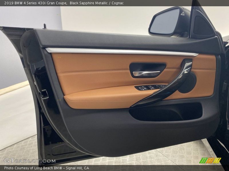 Black Sapphire Metallic / Cognac 2019 BMW 4 Series 430i Gran Coupe