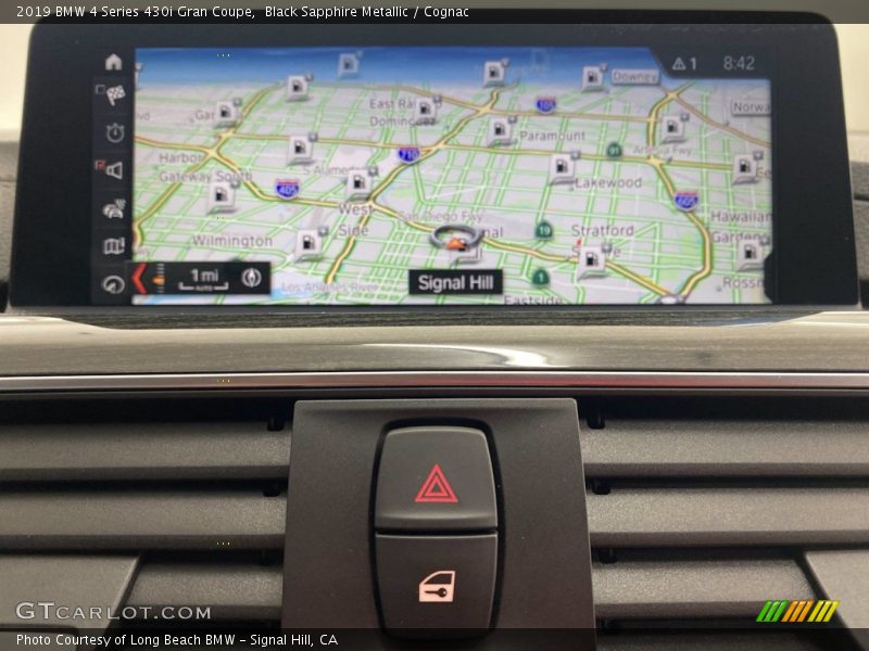 Black Sapphire Metallic / Cognac 2019 BMW 4 Series 430i Gran Coupe